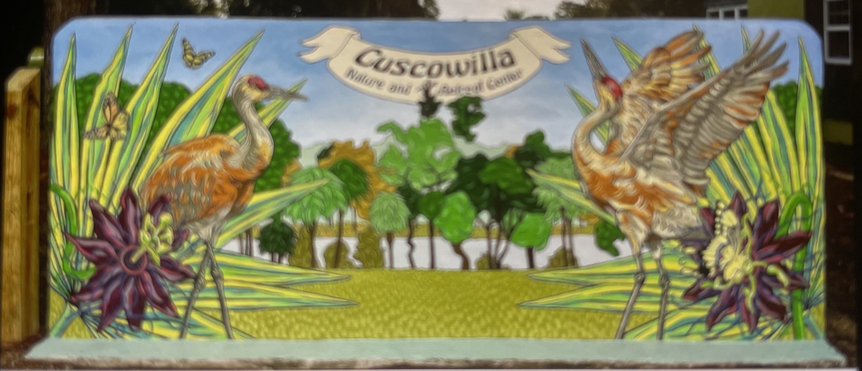 Cuscowilla Mural