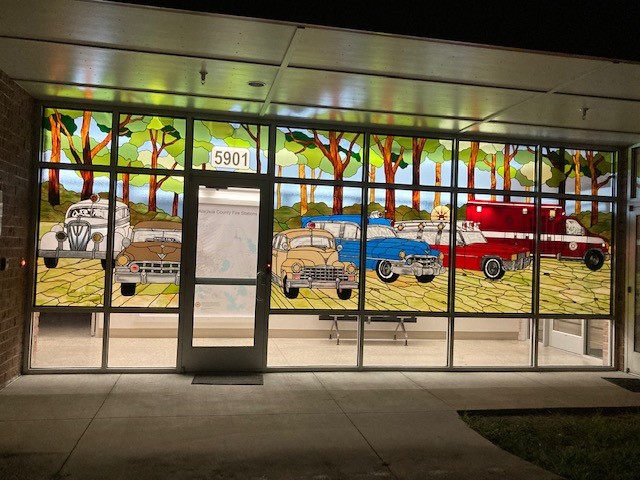 Stained Glass Mural
