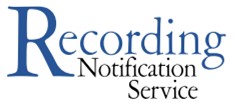 Recording Notification Service