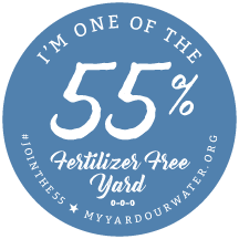 55 percent fertilizer free