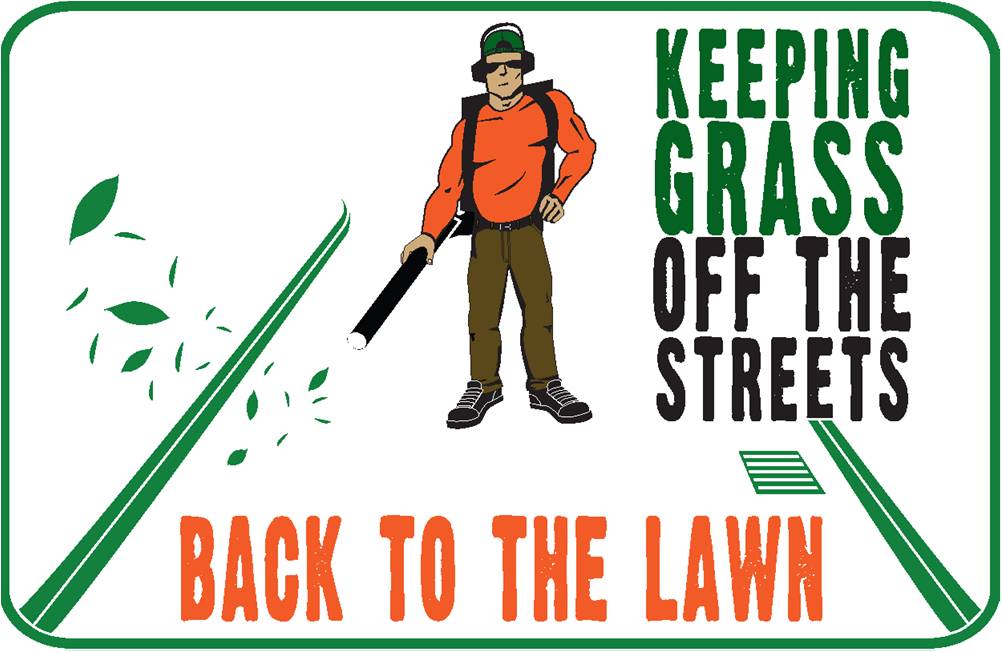 Keeping Grass off the Streets and Back to the Lawn