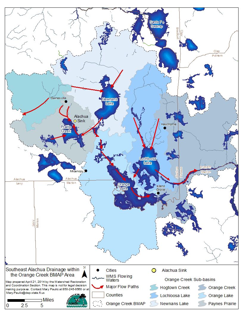 Orange Creek Basin Management Action Plan Area