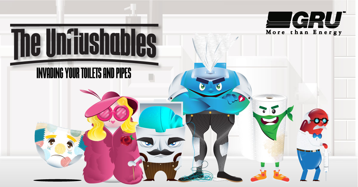 The Unflushables - Invading Your Toilets and Pipes