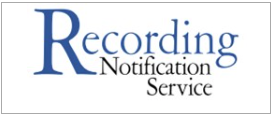 Recording Notification Service